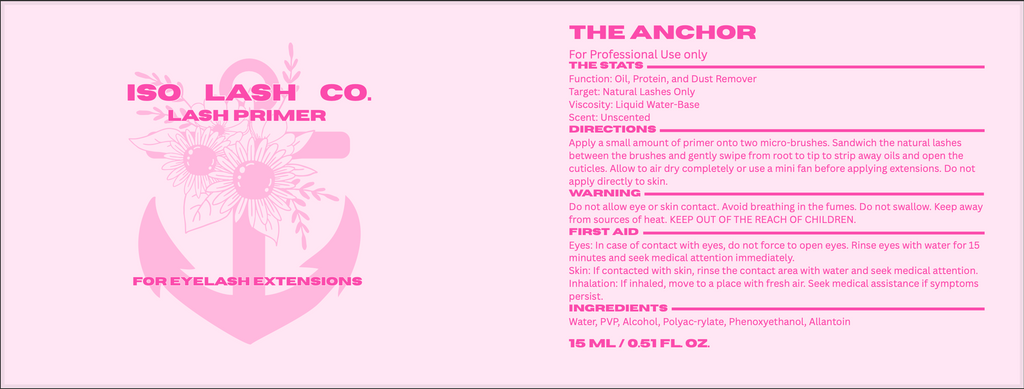 The Anchor - Lash Primer (15ml)